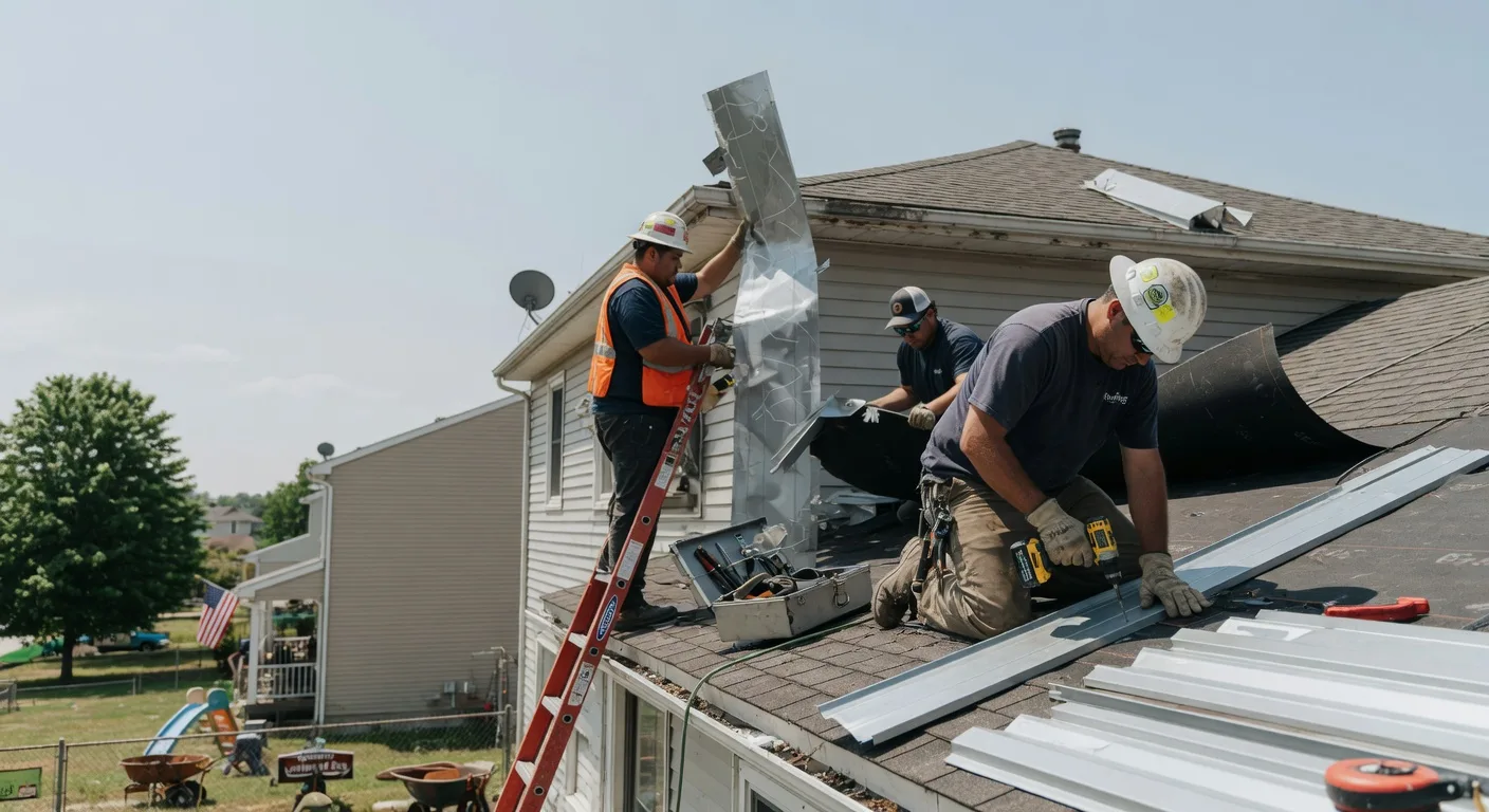 Metal Roof Repair in Newport, NY